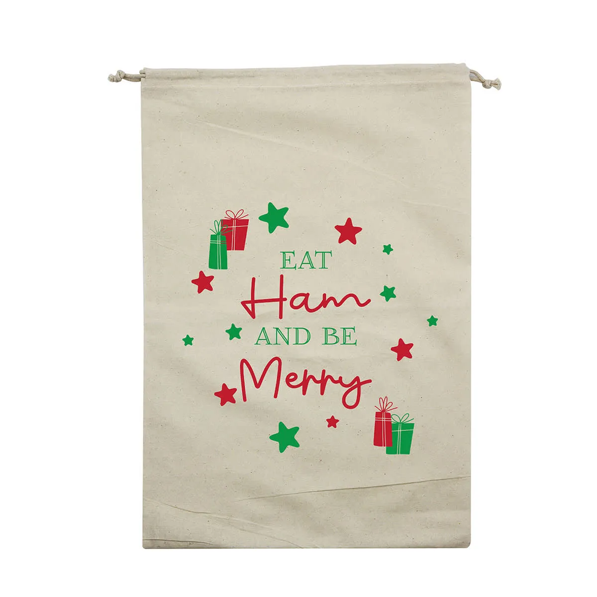Christmas Cotton Ham Storage Bags