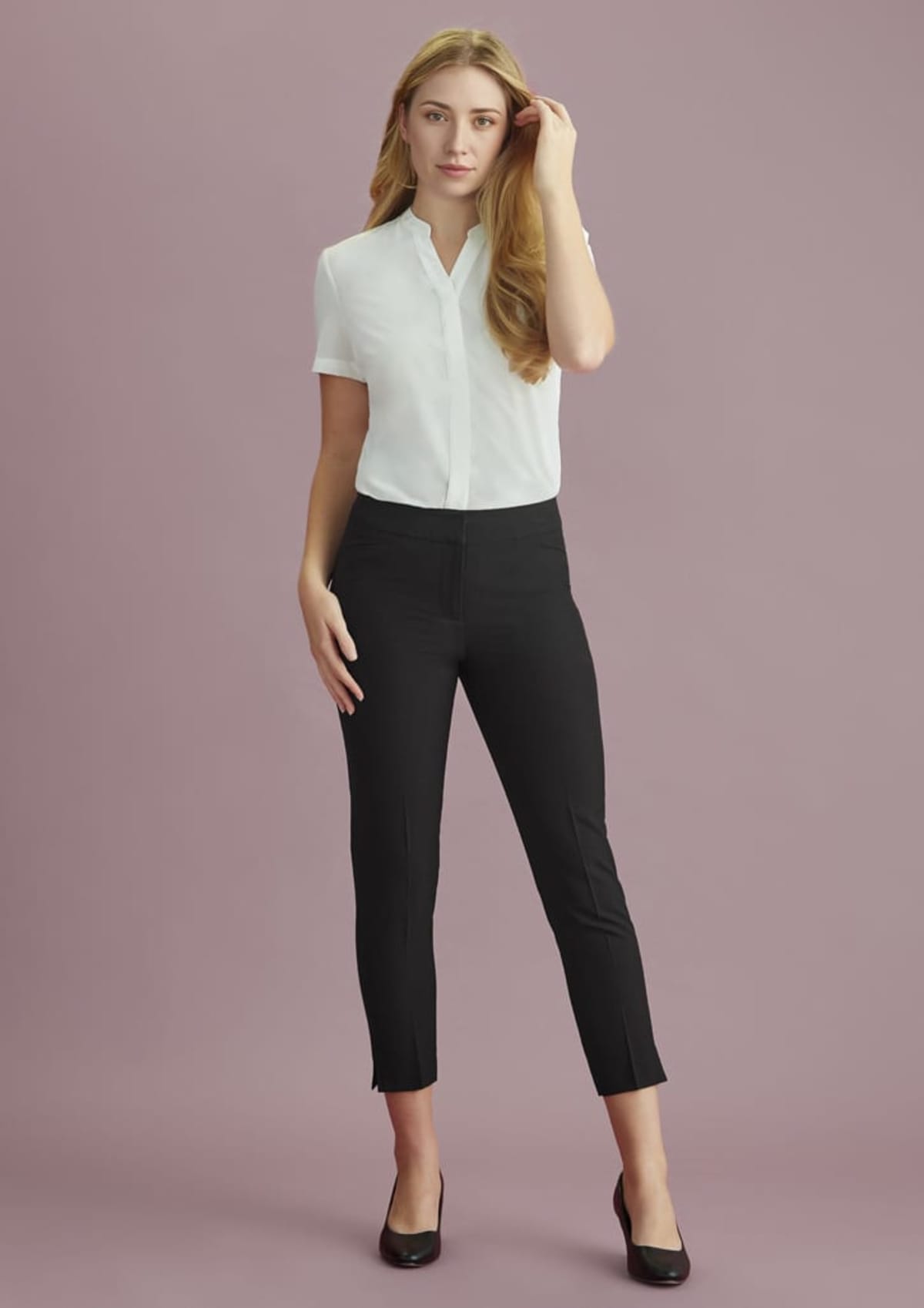 Aquaflex Essentials: Mid-Rise Pull-On Pants