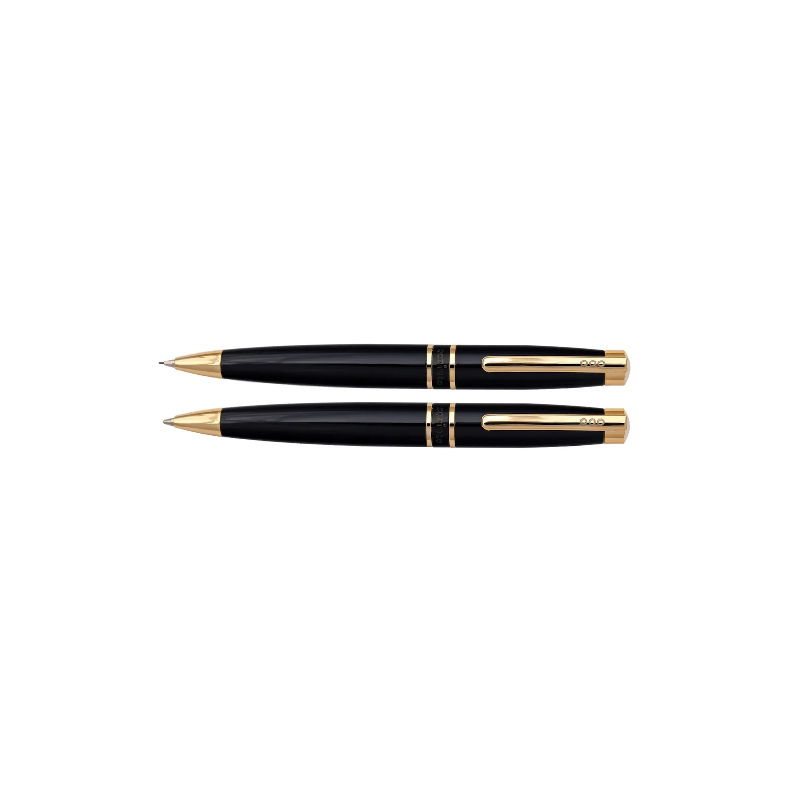 Scripto Tribute Black Ball Pens