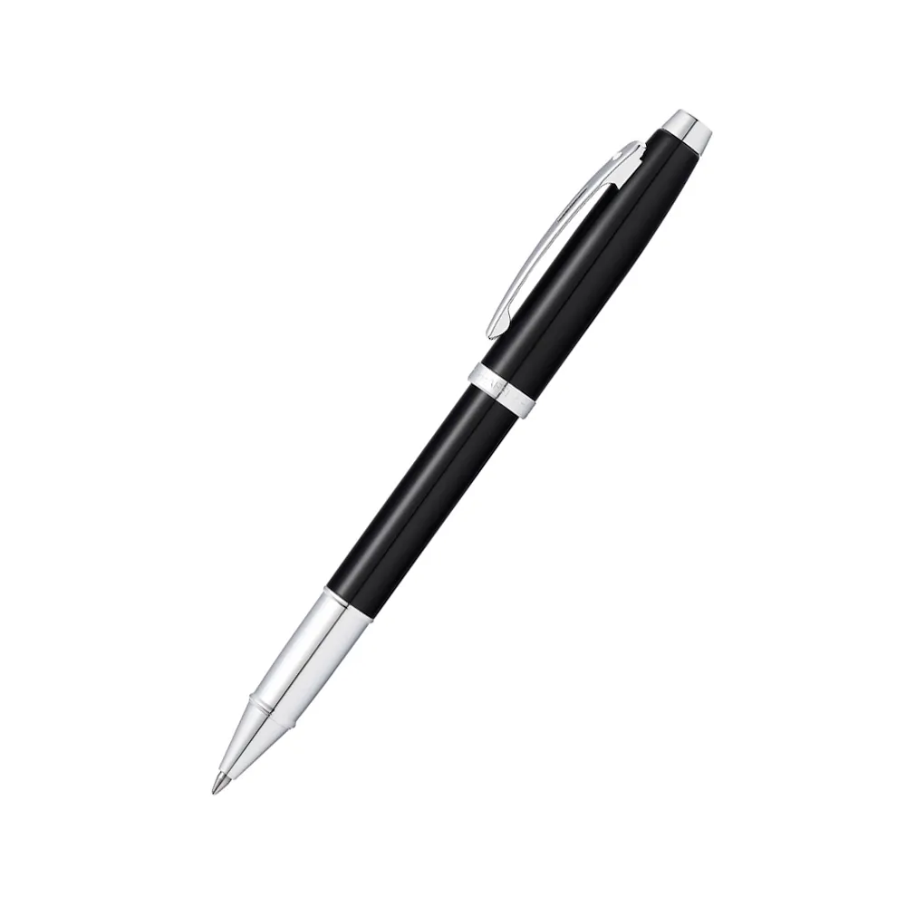 Sheaffer 100 Glossy Black Lacquer Rollerball Pens