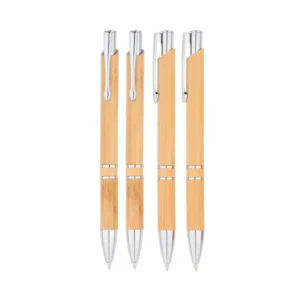 Sherrill Bamboo Click Pens