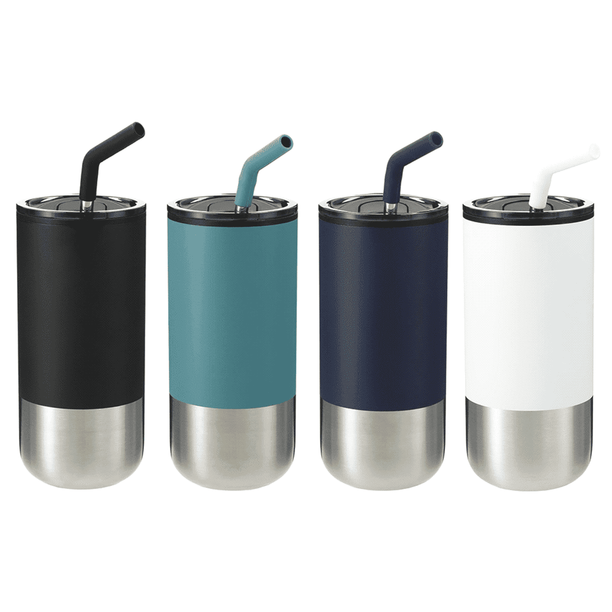 Lagom 16Oz Tumbler W/ Ss Straw