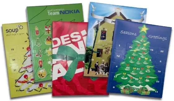 Standard Custom Chocolate Calendars