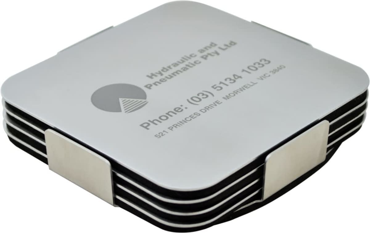 Fargo Aluminium Customised Coaster Sets