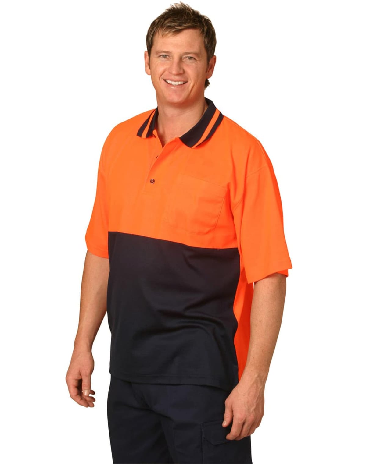 TrueDry Short Sleeve High Vis Polos UV