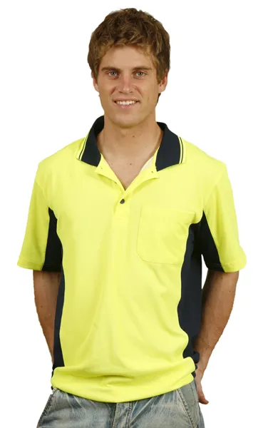 Mens Fashion Truedry Safety Apparel Polos