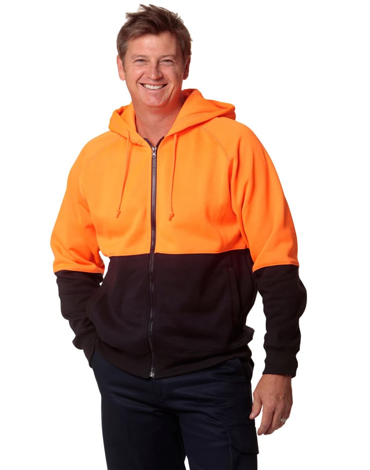 Hi-Vis Two Colour Hoodies