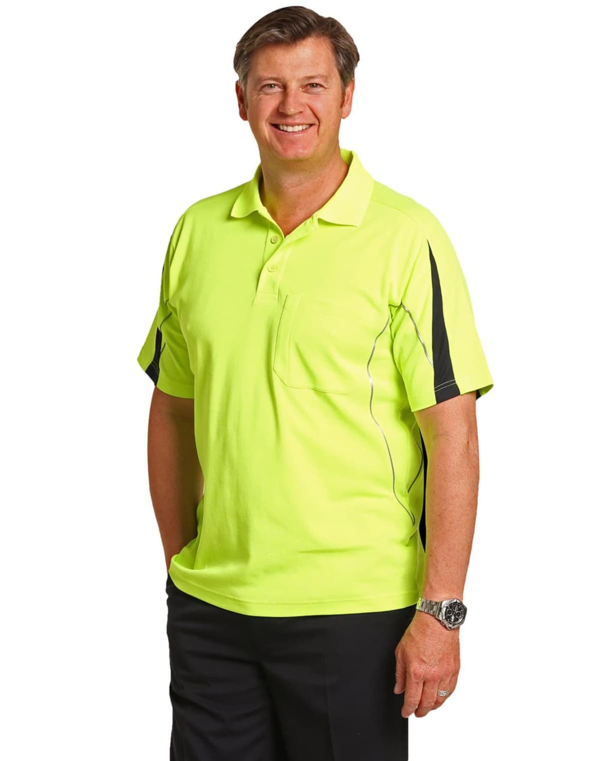 Men's Stylish Hi-Vis Polos
