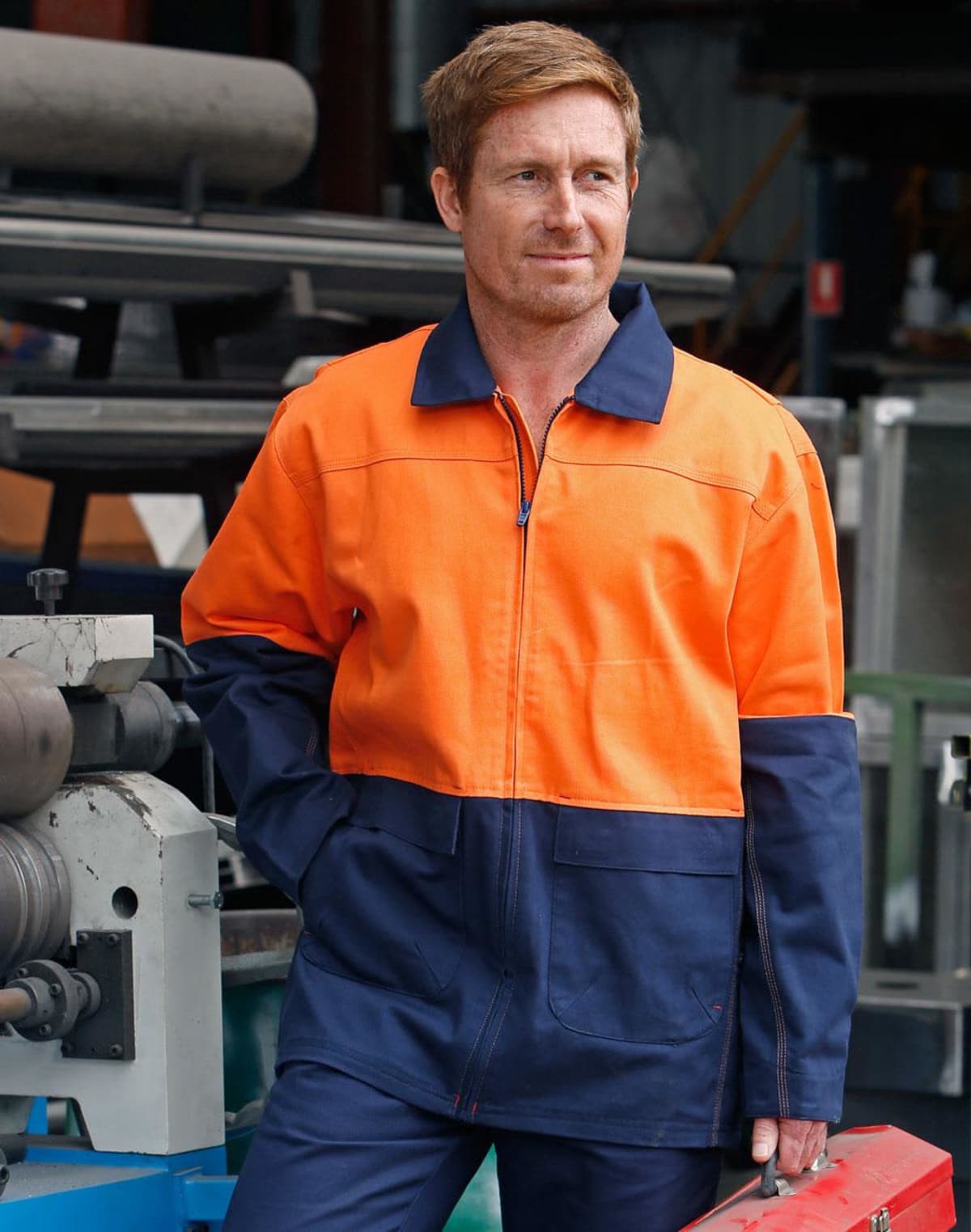 Hi-Vis Two Colour Work Jackets