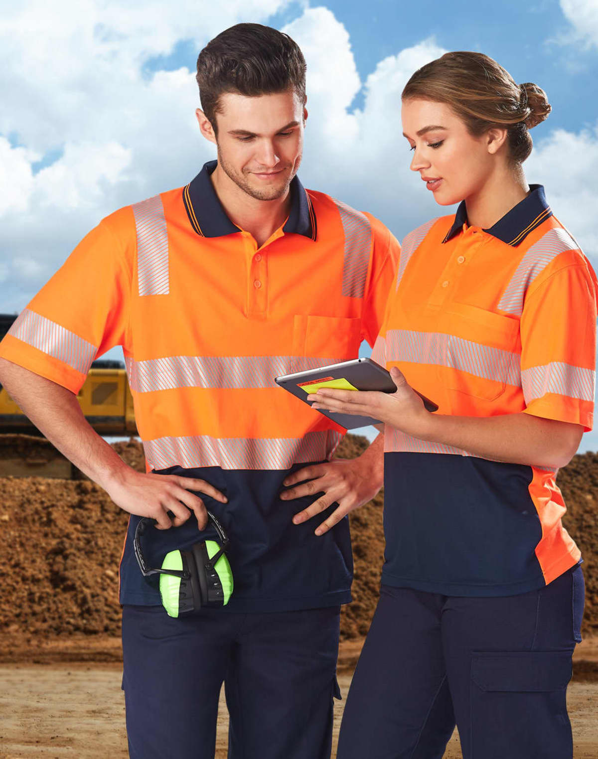 Biomotion Cooldry Safety Polos