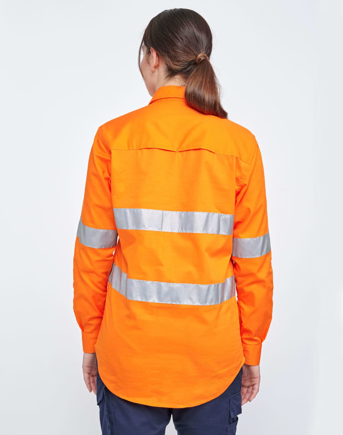 Unisex Hi-Vis Winter Closed Front Shirts