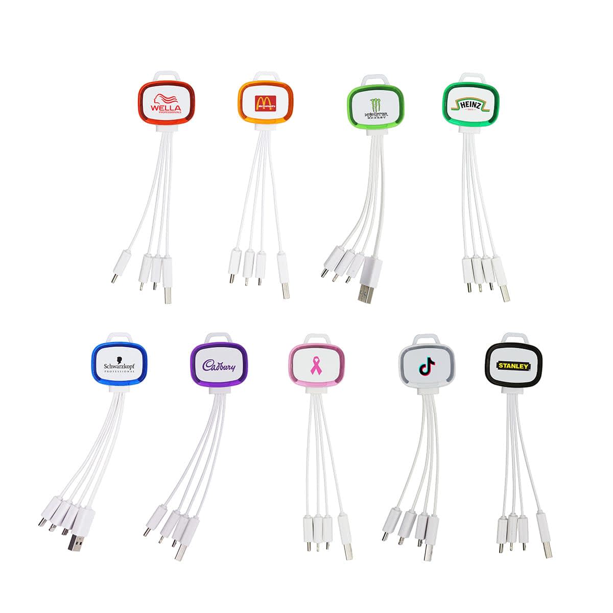 Chipley 4-in-1 Charging Cables - rush