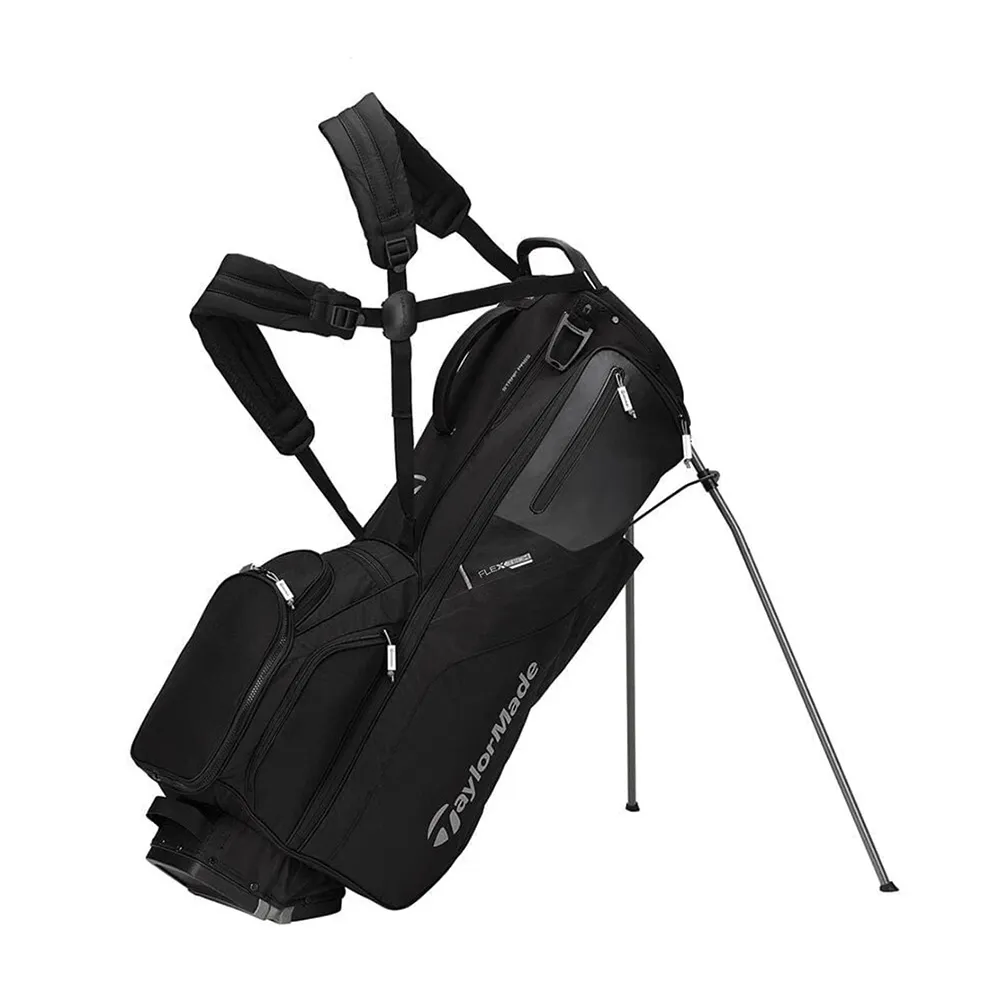 Taylormade Flextech Black Grey Stand Bags