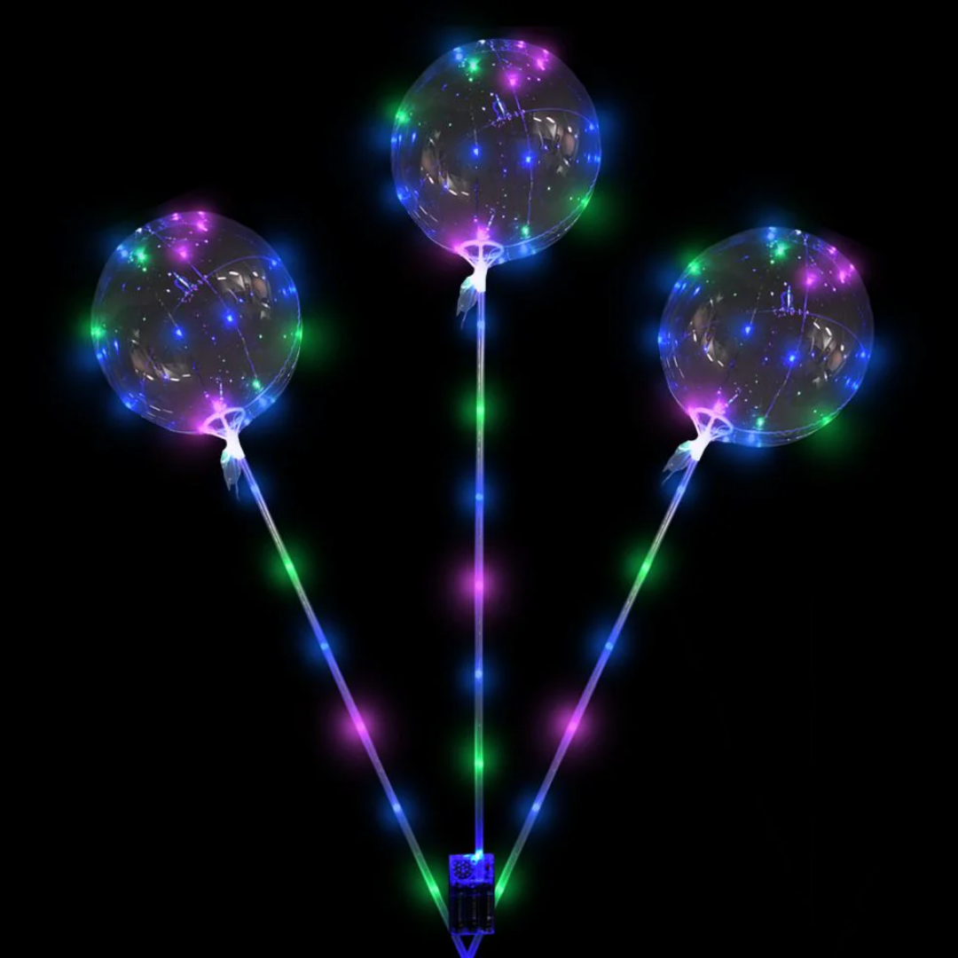Transparent Bobo Balloon With Led