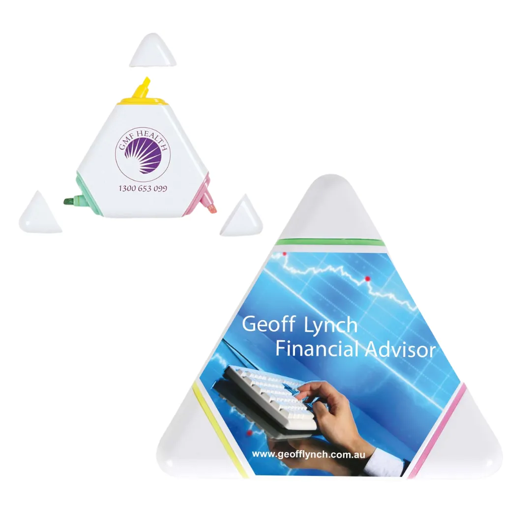 Triangle Customised Highlighters