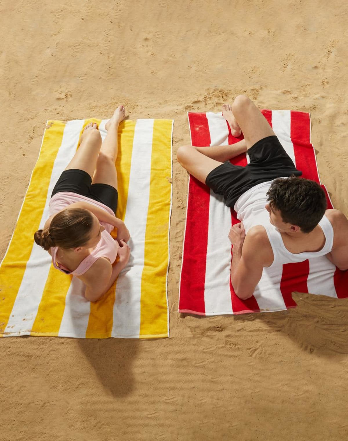 2 Colour Beach Towels