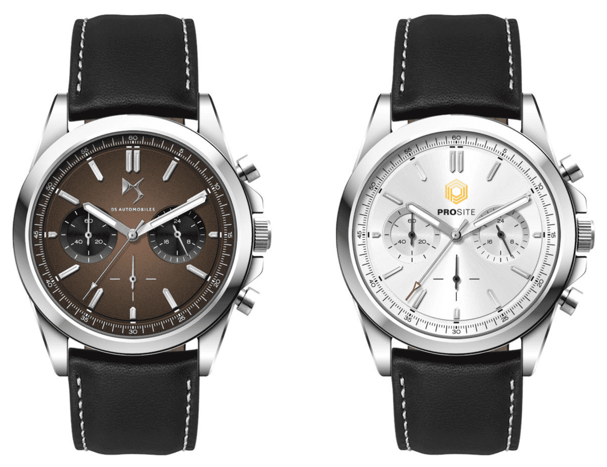 Riley Chrono Leather Watch Ii