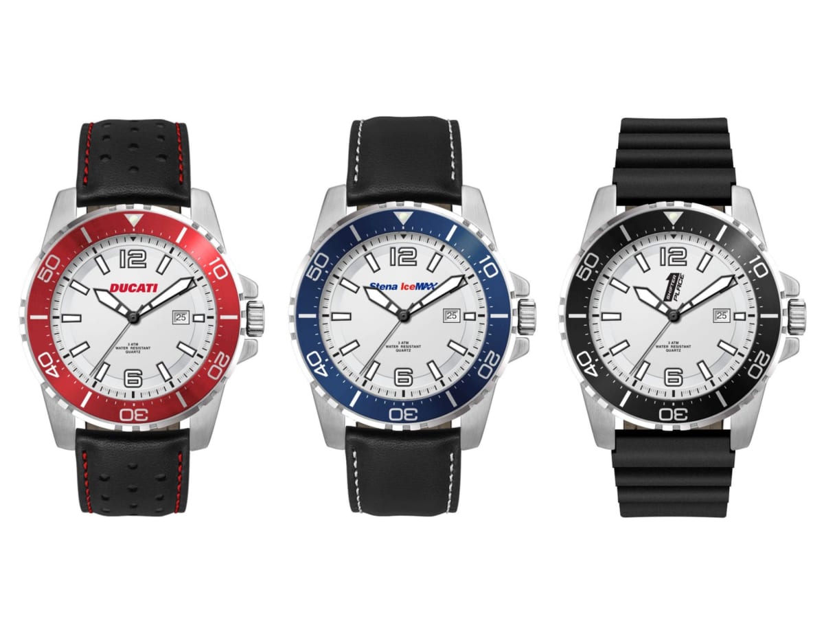 Hunter Sports Watches- Leather/Silicone Strap I