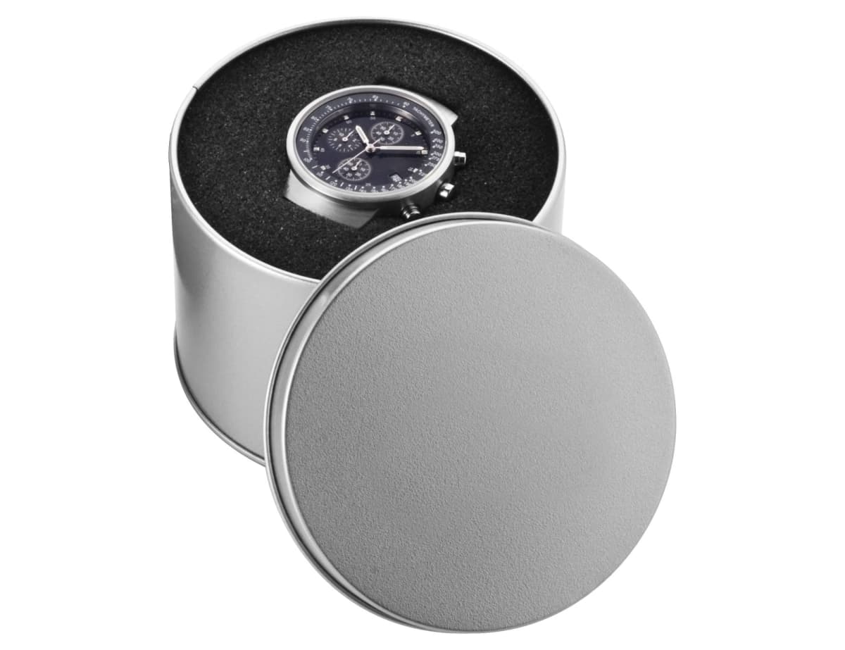 Circle Watch Case - Silver