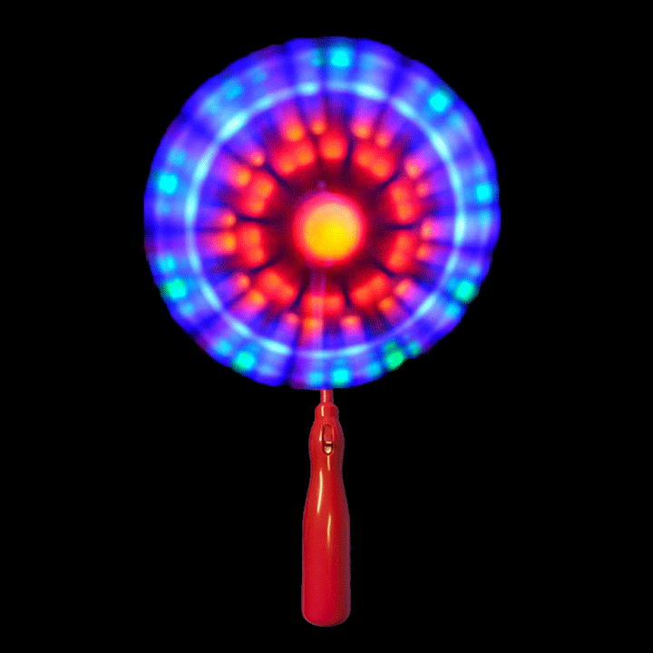 Flashing Colourful Windmill