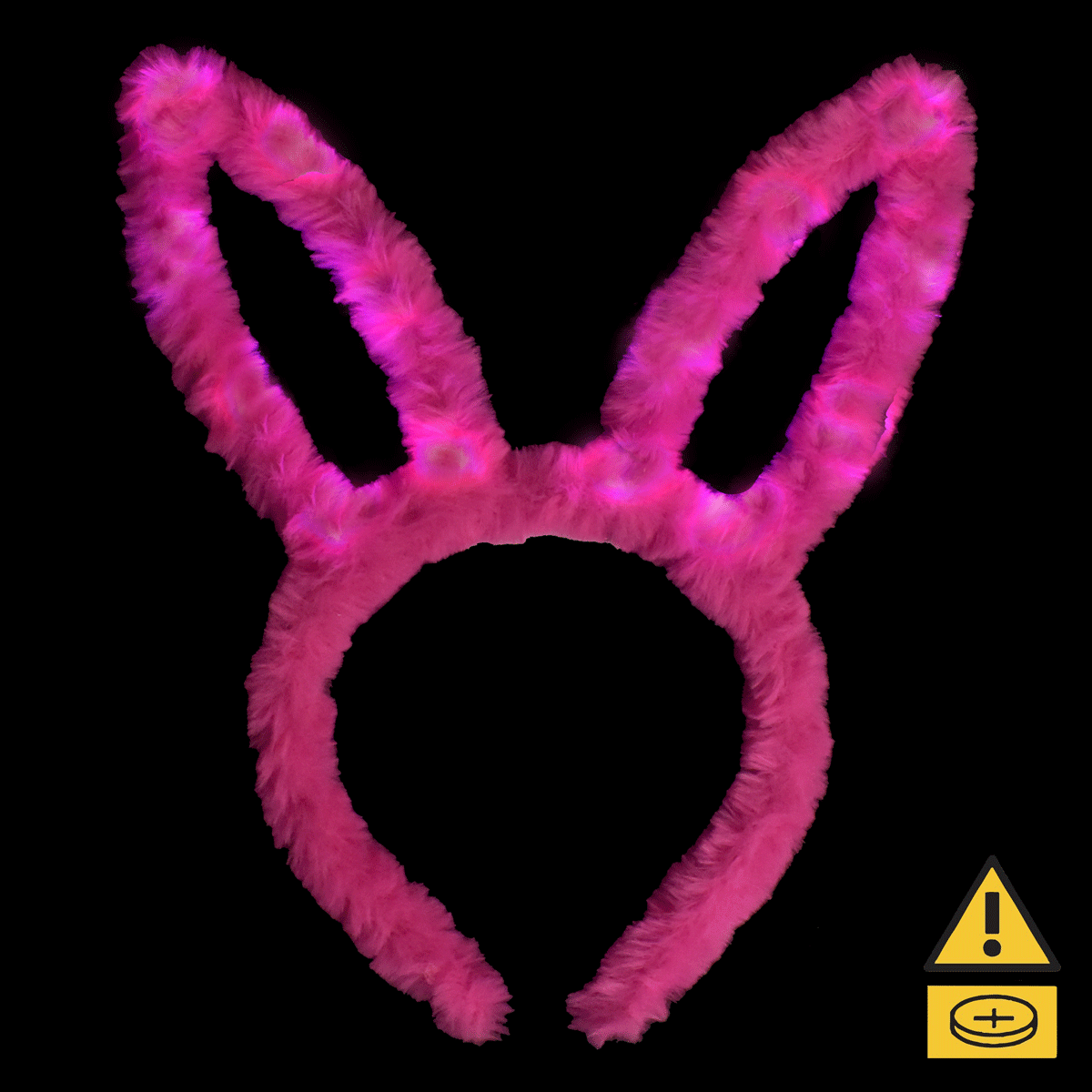 Light Up Fluffy Bunny Headbands