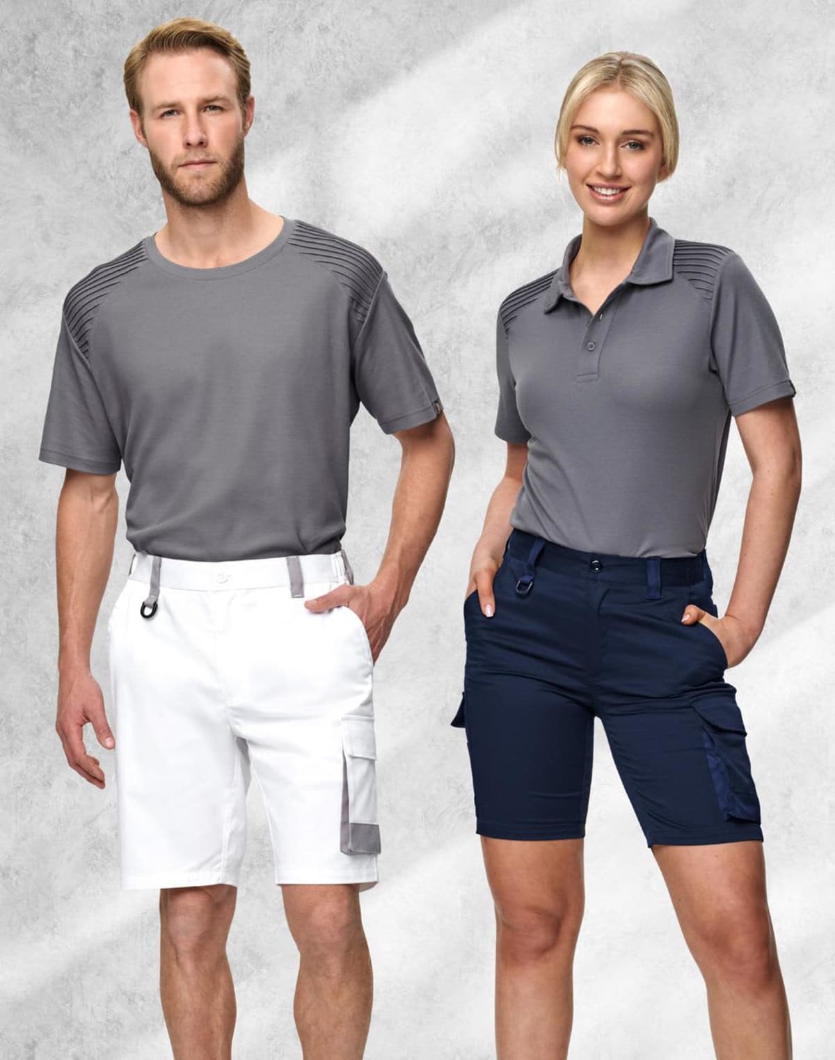 Unisex Utility Cargo Work Shorts