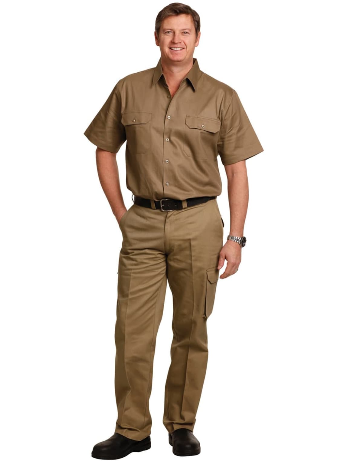 Men's Heavy Cotton Drill Pants Long Leg
