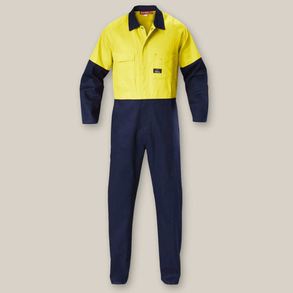 Toughtone Hi-Vis Cotton Coveralls