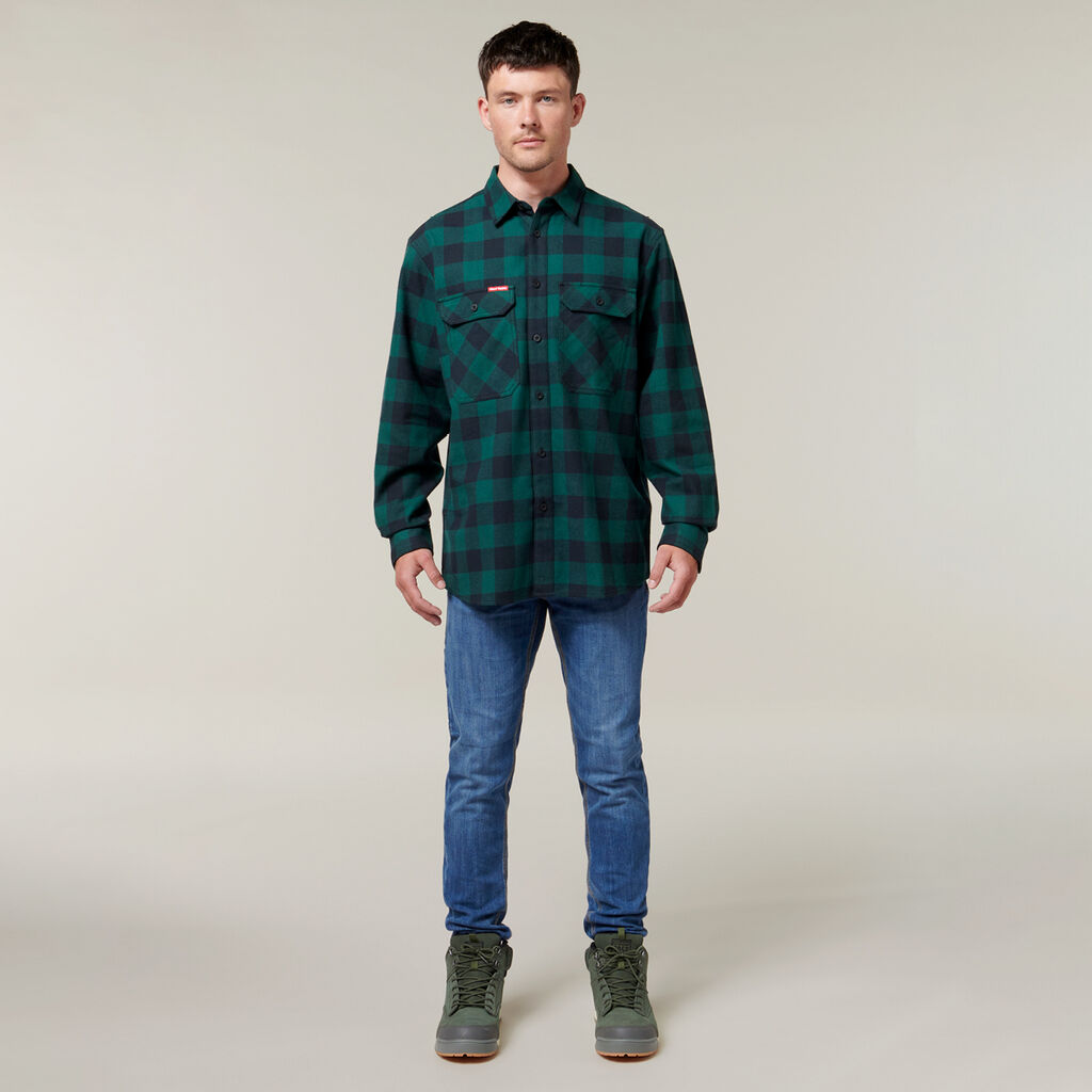 Toughtek Plaid Performance Workwear Pullover