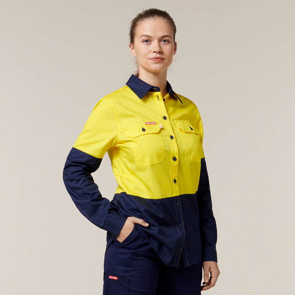 Coolcamo Women’s ToughTech Hi-Vis Vented Shirts