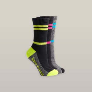 Tough Chick Crew Trio Work Socks
