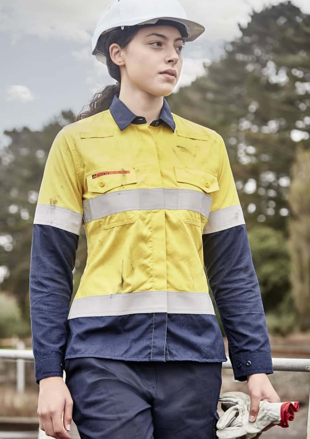 Flaresafe Women's Flame-Resistant Ripstop Shirt